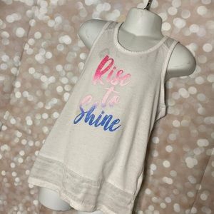 Rise to Sean white T-shirt